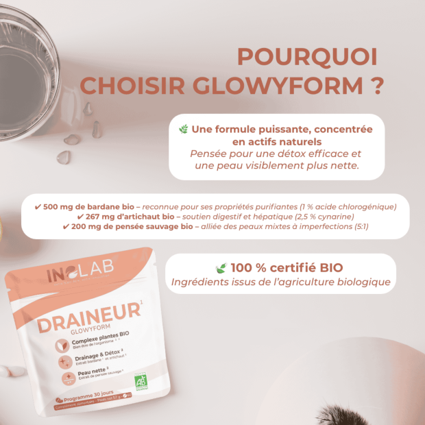 Glowyform Complexe Drainage & Détox 30 jours