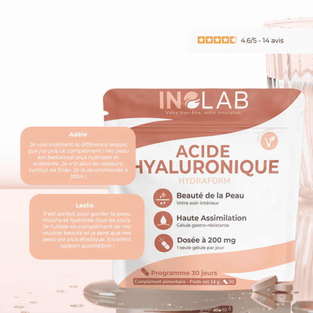 Hydraform Acide Hyaluronique, 30 gélules