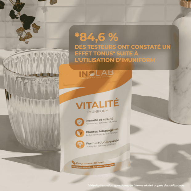 Imuniform Multivitamines Mineraux & Plantes Immunité Tonus, 120 Gélules