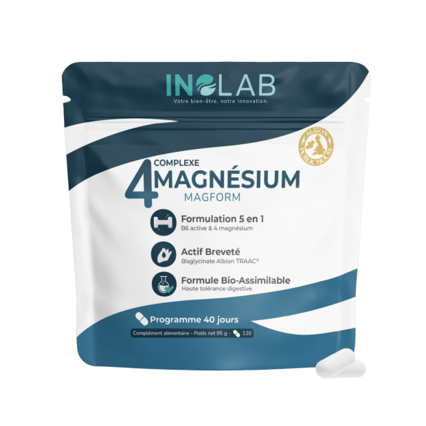 Inolab Magform complexe 4 magnésium, 120 gélules | Parashop.com