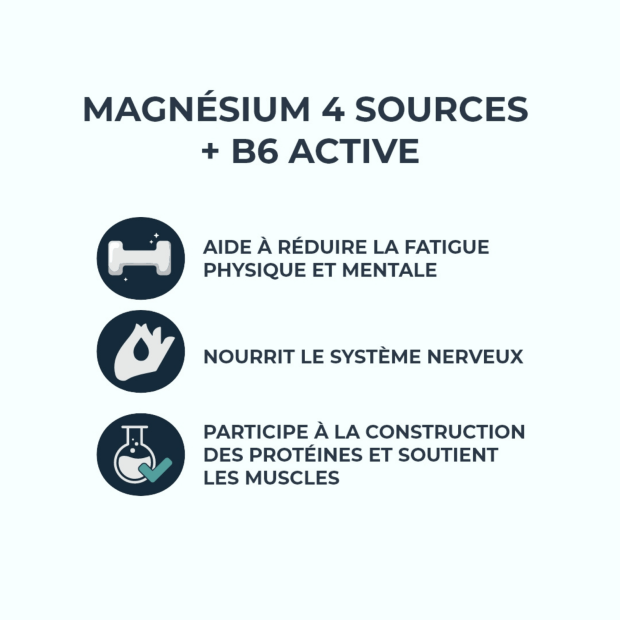 Magform Complexe 4 Magnésium, 120 Gélules