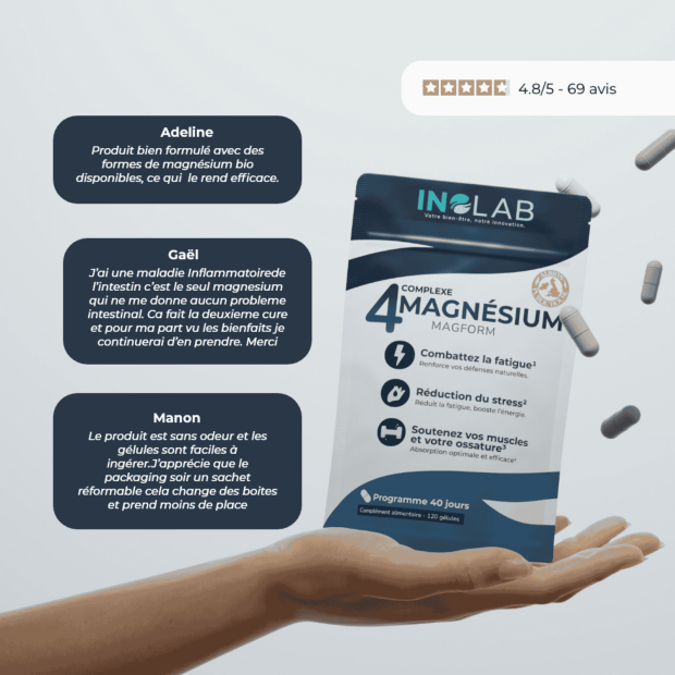 Magform Complexe 4 Magnésium, 120 Gélules