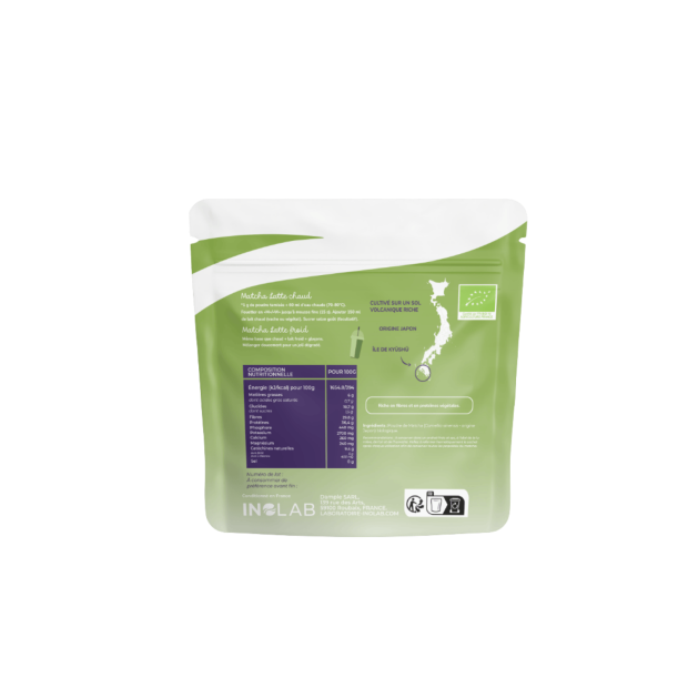 Matcha Bio Premium Poudre de Matcha du Japon, 100ml