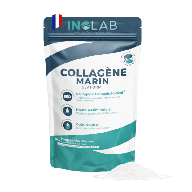 Inolab Seaform 100% Pur Collagène Marin Poudre Goût Neutre, 175g | Parashop.com