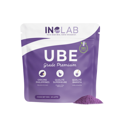 Poudre d’UBE Premium Igname Violet des Philippines, 100g | Parashop.com