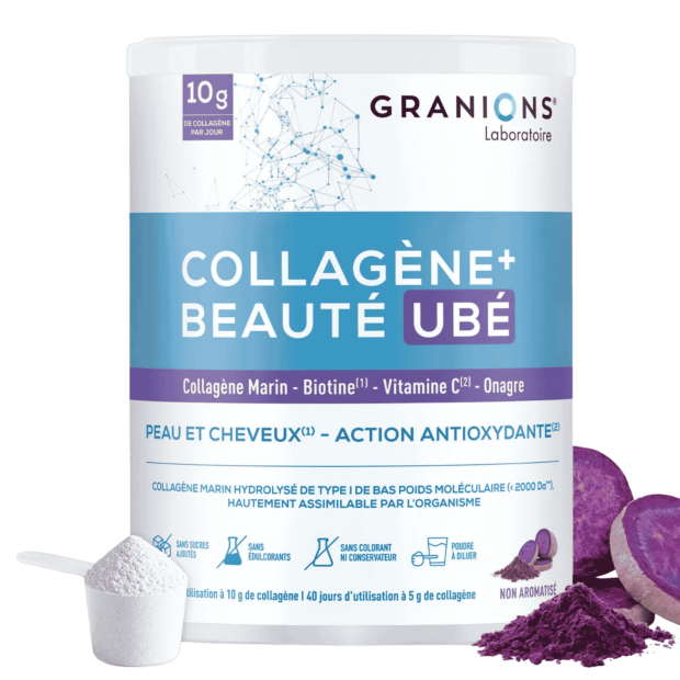 Collagène+ Beauté Ubé Antioxydant Granions, 216g | Parashop.com