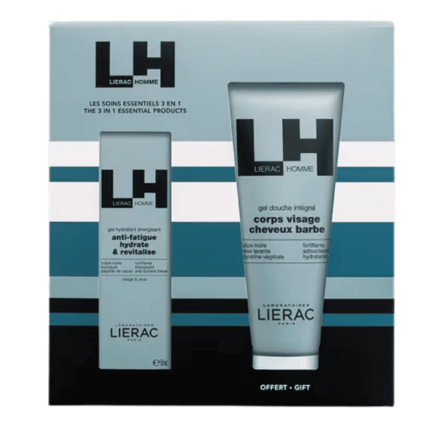 Homme Coffret Gel Hydratant Energisant 50ml + Gel Douche OFFERT | Parashop.com