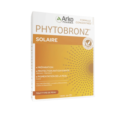 Phytobronz Solaire Préparation & Protection 2 mois, 60 capsules | Parashop.com