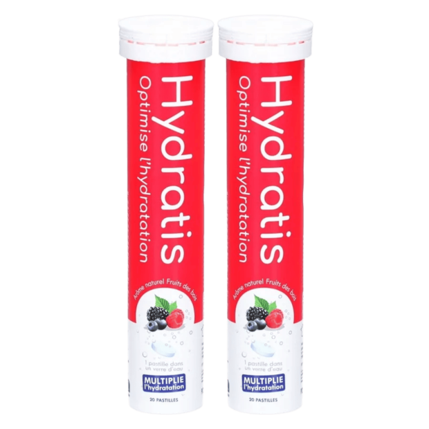 Solution De Rehydratation Fruits Des Bois, Lot 2x20 Pastilles Effervescentes | Parashop.com