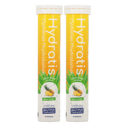 Solution De Rehydratation Citron Ananas, Lot 2x20 Pastilles Effervescentes | Parashop.com