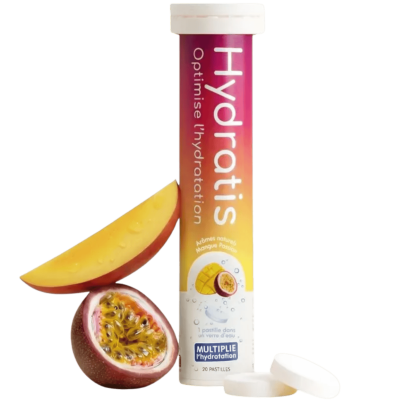 Solution De Rehydratation Mangue Passion, 20 Pastilles Effervescentes