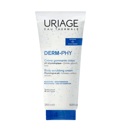 DERM-PHY Crème Gommante Corps pH Physiologique, 200ml | Parashop.com