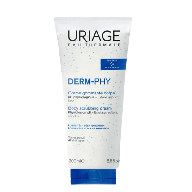DERM-PHY Crème Gommante Corps pH Physiologique, 200ml | Parashop.com