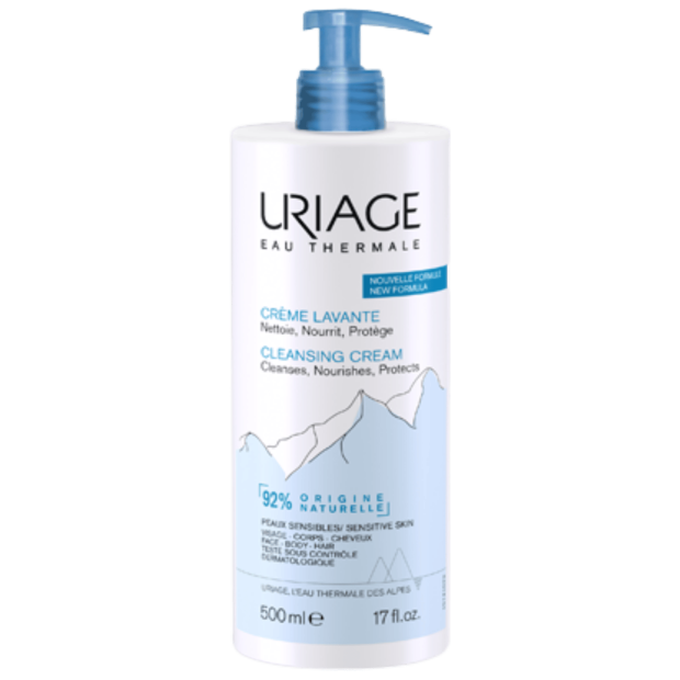 DERM-PHY Crème Lavante Dermatologique pH Physiologique, 500ml | Parashop.com