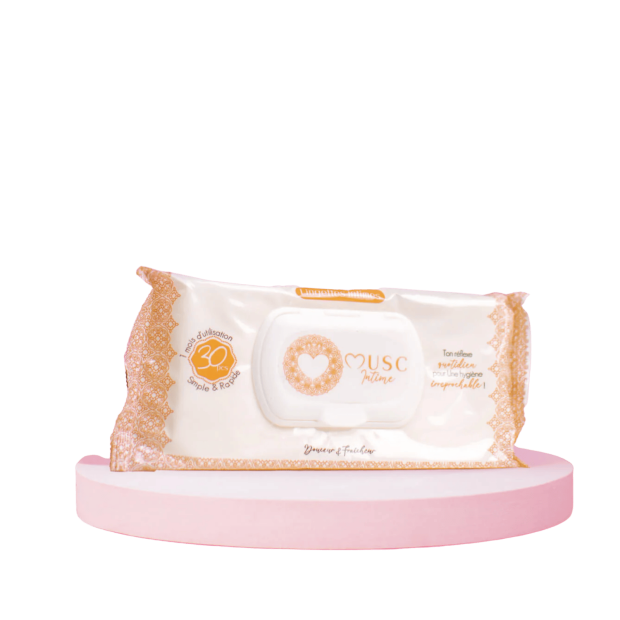 Amber Flower - Lingettes Intimes, 30 lingettes | Parashop.com