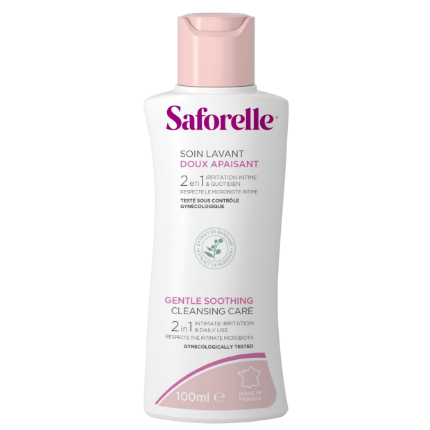 Saforelle Soin Lavant Fraîcheur, 100ml | Parashop.com