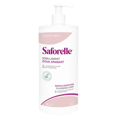 Saforelle Soin Lavant Doux, 1 Litre | Parashop.com