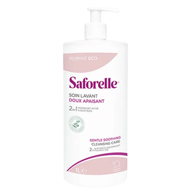 Saforelle Soin Lavant Doux, 1 Litre | Parashop.com