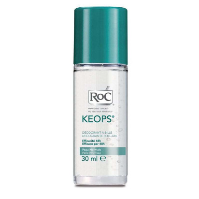 KEOPS Déodorant à Bille Sans Alcool Efficacité 24 h, 30ml Roc - Parashop