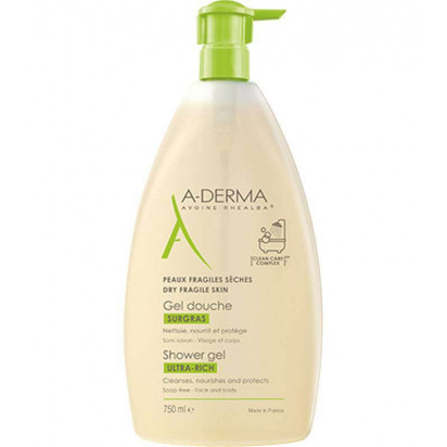 Gel douche surgras, 750ml A-Derma - Parashop