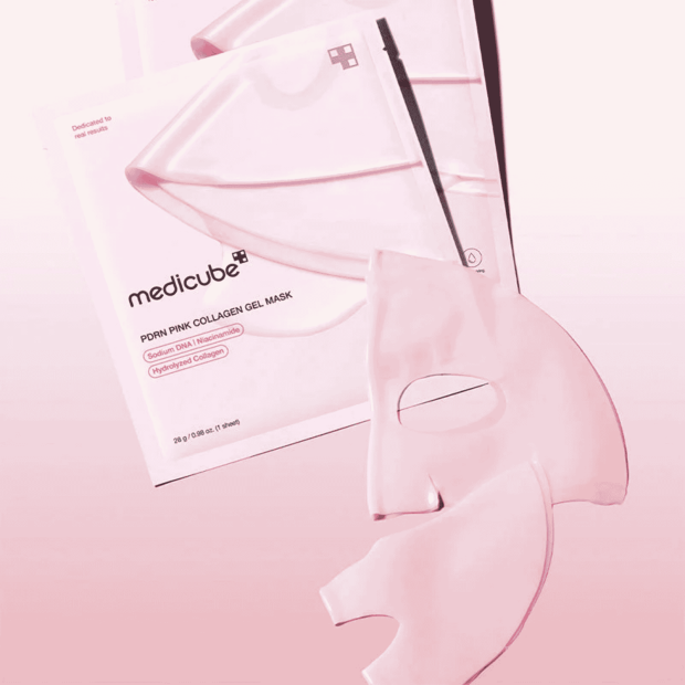 PDRN Pink Collagen Masque tissu gélifié Hydratation intense, 1 unité