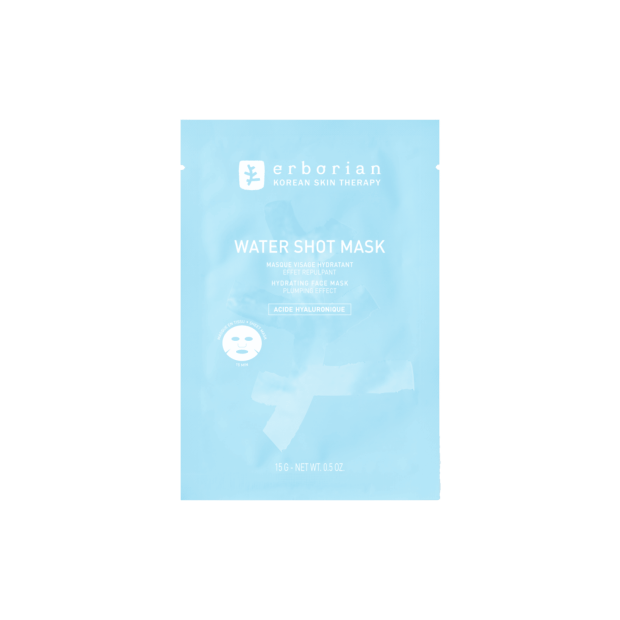 Water Shot Mask Masque Hydratant Visage en Tissu à l'Acide Hyaluronique, 15g | Parashop.com