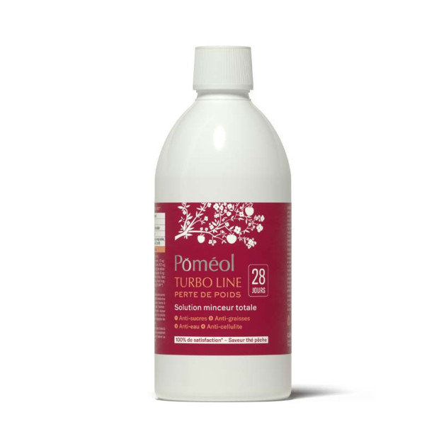 Poméol TURBO LINE 28 jours minceur multi-actions, 500ml | Parashop.com