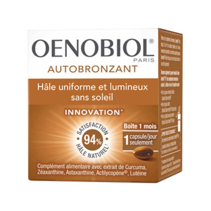 SOLAIRE, Autobronzant, 30 Capsules