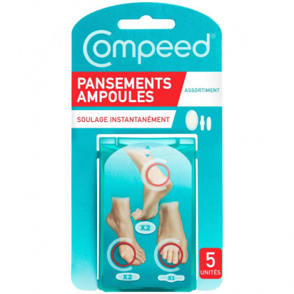 Pack Assortiment, 5 unités Compeed - Parashop