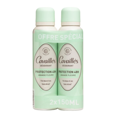 Protection 48H Spray Amande fleurie, Lot 2X150ml