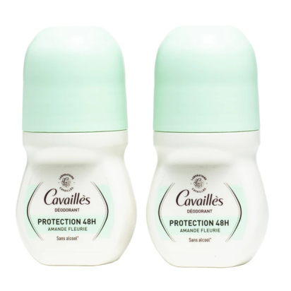 Dermato Déodorant Peaux Sensibles 48H Roll-On, Lot 2X50ml