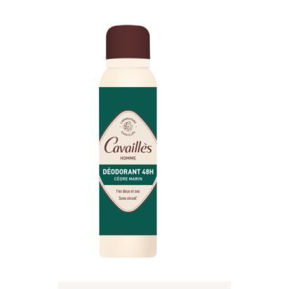 Dermato Homme Déodorant Peaux Sensibles 48H Spray, 150ml