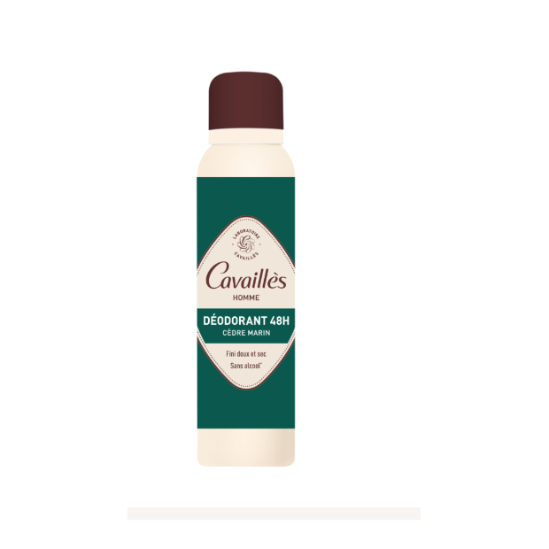 Dermato Homme Déodorant Peaux Sensibles 48H Spray, 150ml