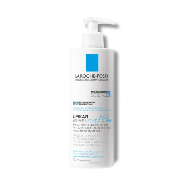 LIPIKAR AP+M Crème Relipidante, 400ml (ou baume light AP+M)