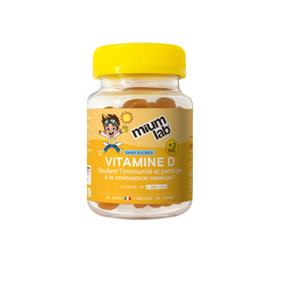KID 3+ Gummies Vitamine D Sans Sucre, 30 Gummies | Parashop.com