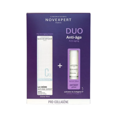 Coffret Pro-Collagène La Crème Anti-Âge Expert 40ml + Sérum Booster 10ml OFFERT | Parashop.com