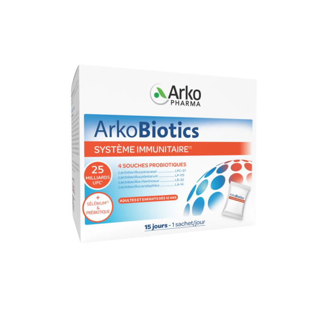 Probiotiques Système Immunitaire 15 jours, 15 sachets | Parashop.com