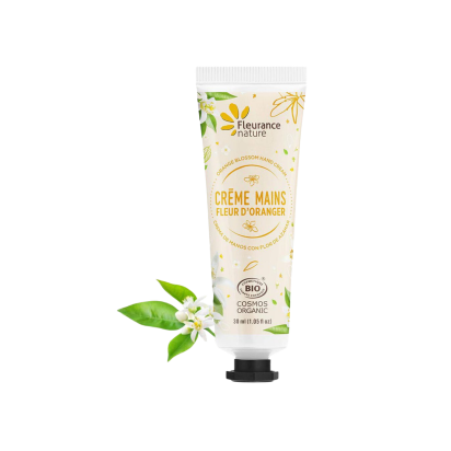 Crème Mains Bio Parfum Fleur d'Oranger, 30ml | Parashop.com
