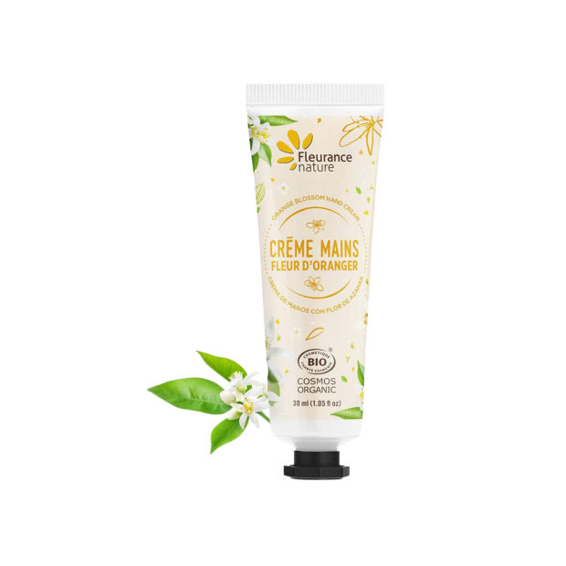 Crème Mains Bio Parfum Fleur d'Oranger, 30ml | Parashop.com