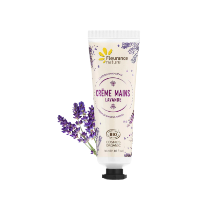 Crème Mains Bio Parfum Lavande, 30ml | Parashop.com