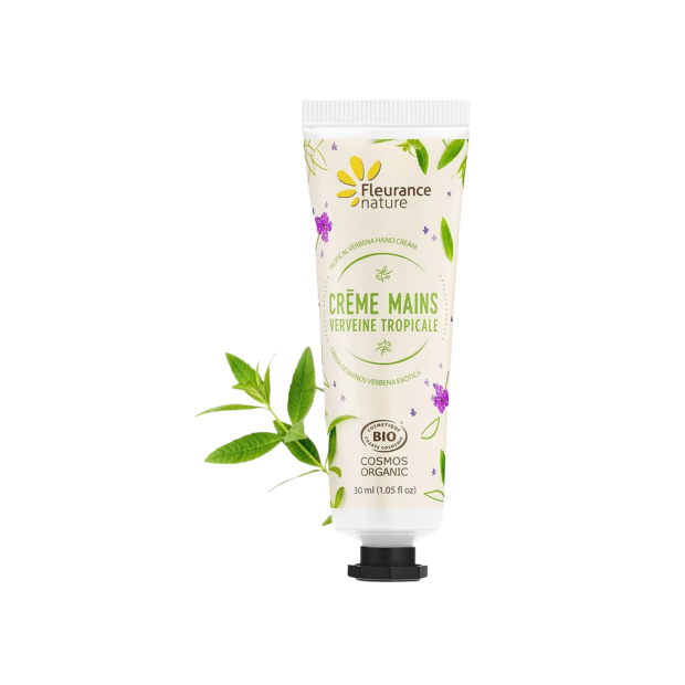 Crème Mains Bio Parfum Verveine Tropicale, 30ml | Parashop.com