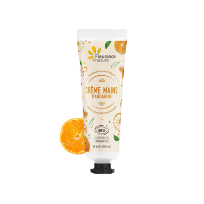 Crème Mains Bio Parfum Mandarine, 30ml | Parashop.com