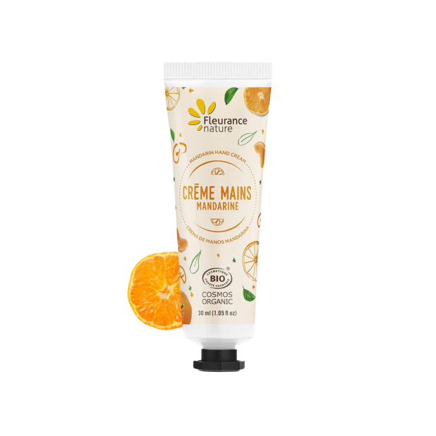 Crème Mains Bio Parfum Mandarine, 30ml | Parashop.com