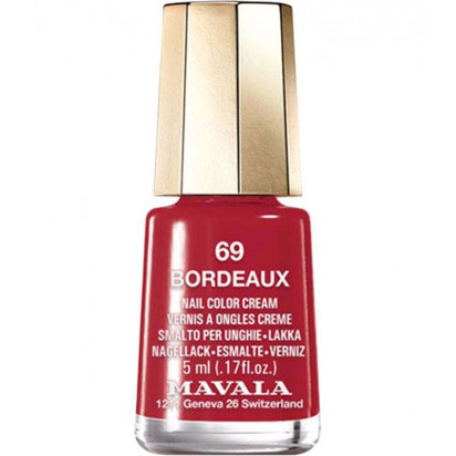 MINI COLOR vernis à ongles Bordeaux N°069, 5ml Mavala - Parashop