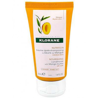 NUTRITION Baume après-shampoing beurre de mangue, 50ml Klorane - Parashop