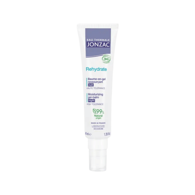 Jonzac REHYDRATE Baume-en-Gel Ressourçant Nuit Bio, 40ml | Parashop.com