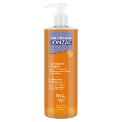 Nutritive Gel Douche Haute Tolérance Surgras Bio, 500ml | Parashop.com