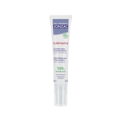 Jonzac Lea Nature SUBLIMACTIVE Soin contour yeux et lèvres jeunesse immédiate bio, 15ml | Parashop.com