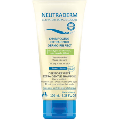 NEUTRADERM Shampoing extra doux dermo-respect, 100ml Neutraderm - Parashop