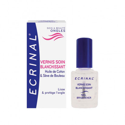 Vernis Soin Blanchissant 10ml Ecrinal - Parashop